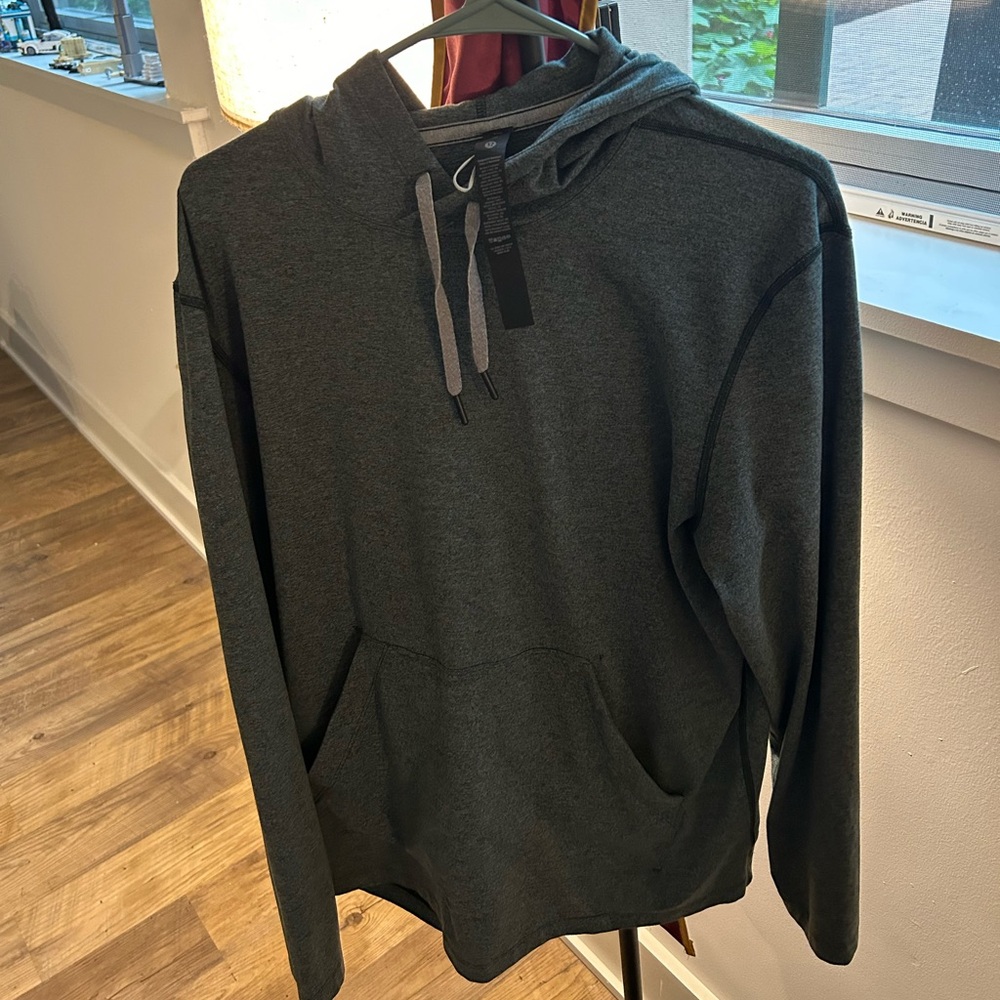 COPY - Men’s green Soft Jersey Lulu Lemon hoodie size LARGE